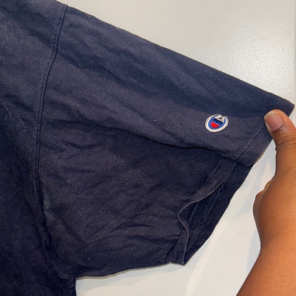 Champion Unisex Blue T-Shirt - Picture 8 of 12